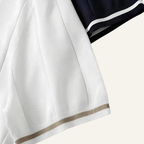 Men's Old Money Valence Half-Zip Polo Shirt