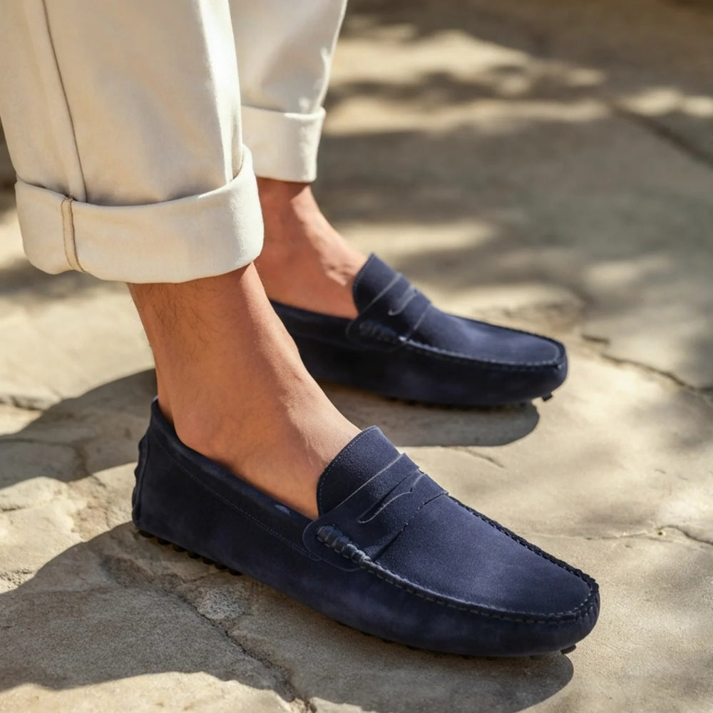 Cortez Suede Driver Loafer
