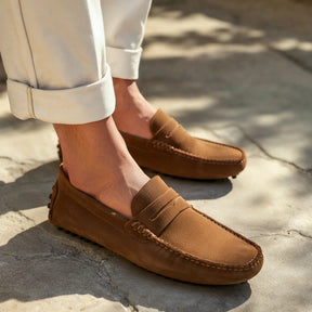 Cortez Suede Driver Loafer