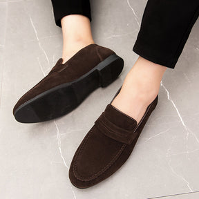 Men's Suede Loafer Moccasin Piazzi