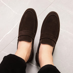 Men's Suede Loafer Moccasin Piazzi