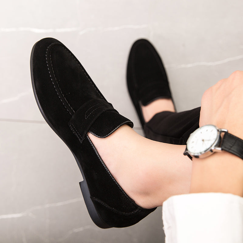 Men's Suede Loafer Moccasin Piazzi
