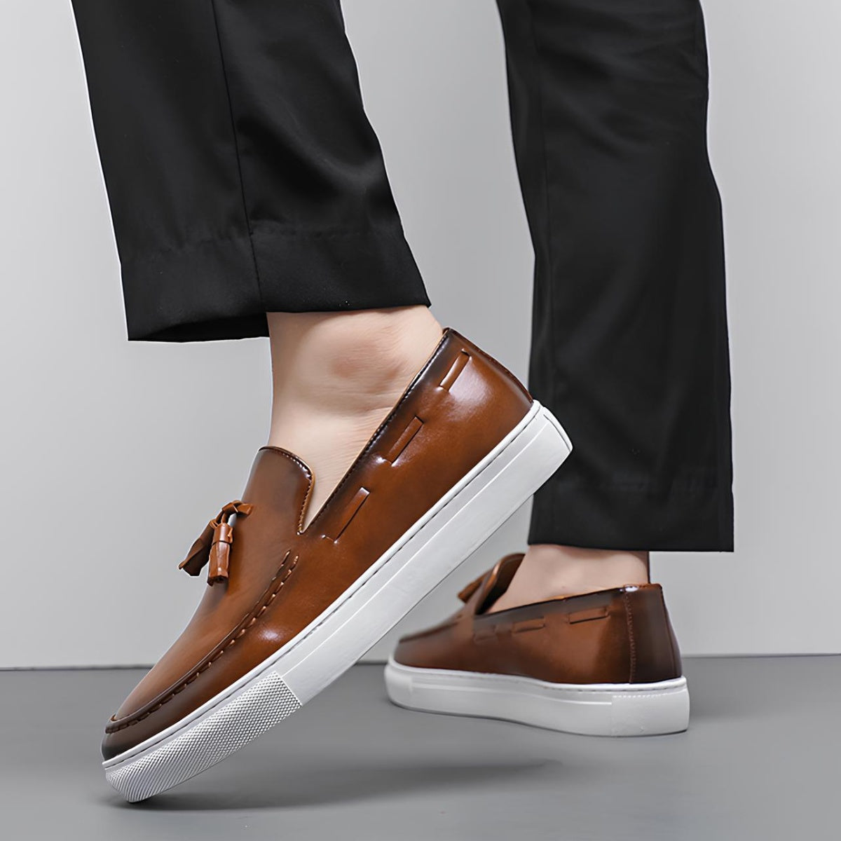 Men’s Duque Leather Loafers