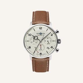 Zeppelin White Chronograph Men's Watch