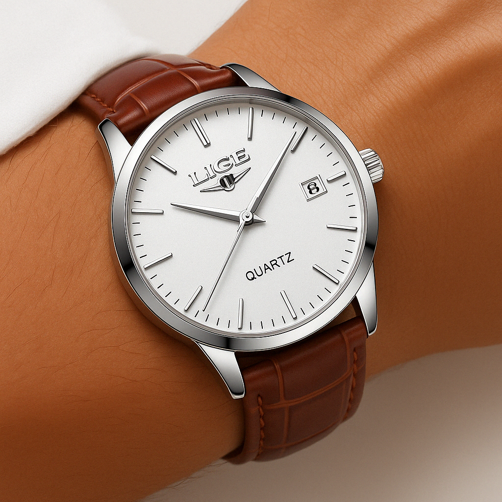 Men’s Leather Watch Santerro