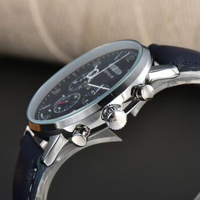 Zeppelin Blue Chronograph Watch