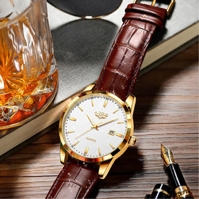 Men’s Leather Watch Santerro