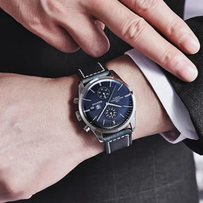 Men’s Classic Leather Watch