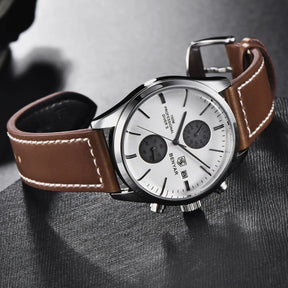 Men’s Classic Leather Watch