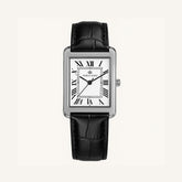 Raez Atempori Rectangular Leather Watch