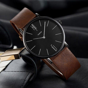 Old Money Leather Watch
