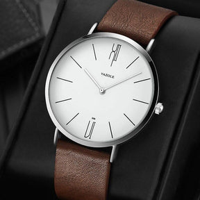 Old Money Leather Watch