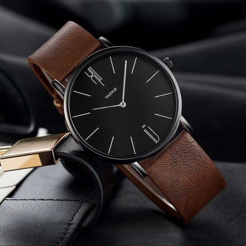 Old Money Leather Watch