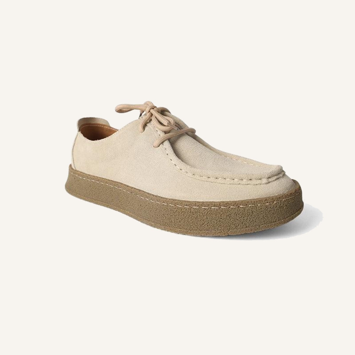 Craffito Men’s Suede High-Sole Shoes