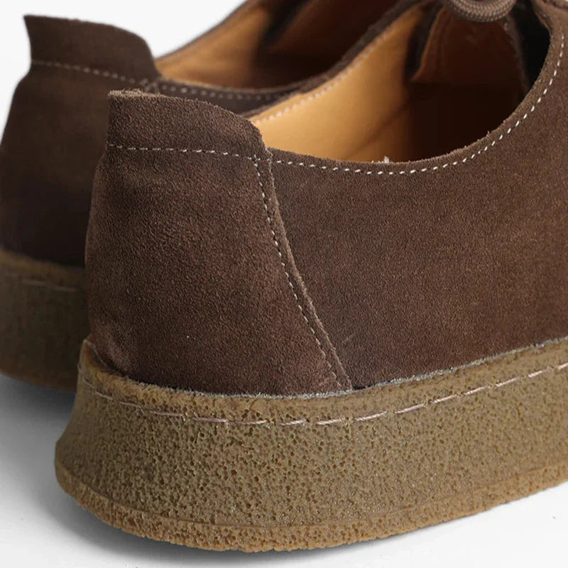 Craffito Men’s Suede High-Sole Shoes