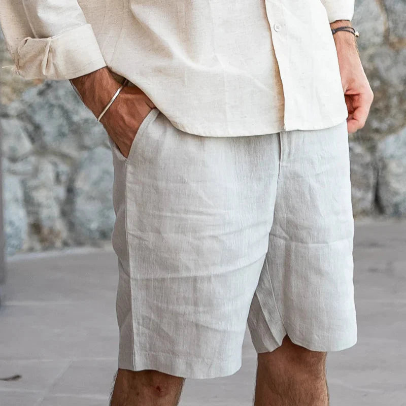 Men's Old Money Milford Linen Shorts
