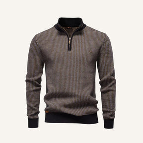 Vaccioni Half-Zip Knit Sweater
