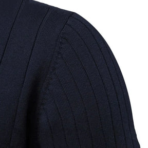 Verri High-Collar Zipper Sweater