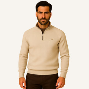 Pesson Signature Half-Zip Sweater