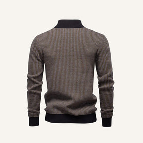 Vaccioni Half-Zip Knit Sweater
