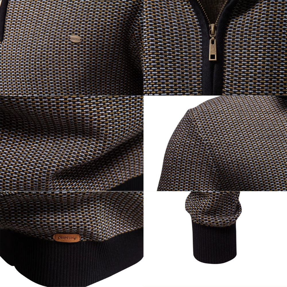 Vaccioni Half-Zip Knit Sweater