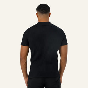 Old Money Saville Knit Polo Shirt