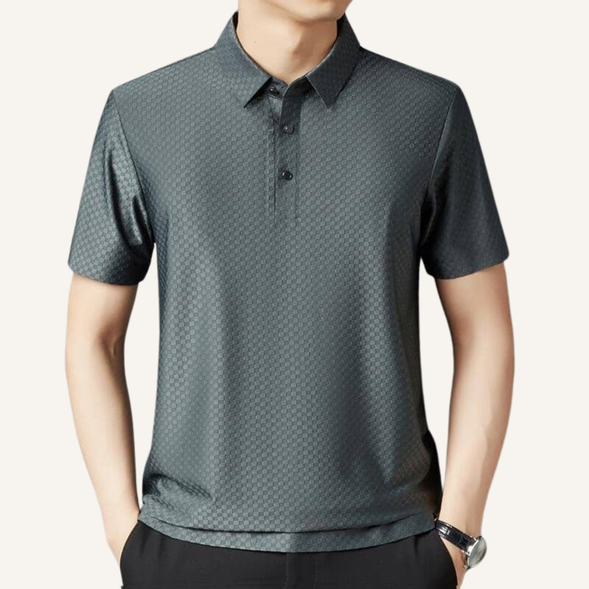 Men’s Nylon Polo Shirt Hilton