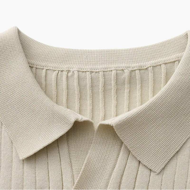Premium Ribbed Polo Shirt Sollome